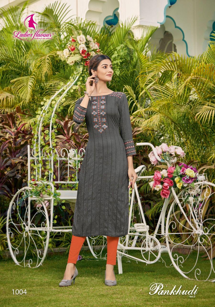 Ladies Flavour Pankhudi 2 New Fancy Designer Ethnic Wear Latest Kurti Collection